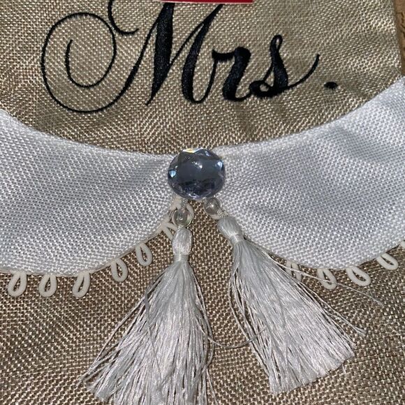 At home Mr. & Mrs. Christmas Stocking set - Picture 2 of 6